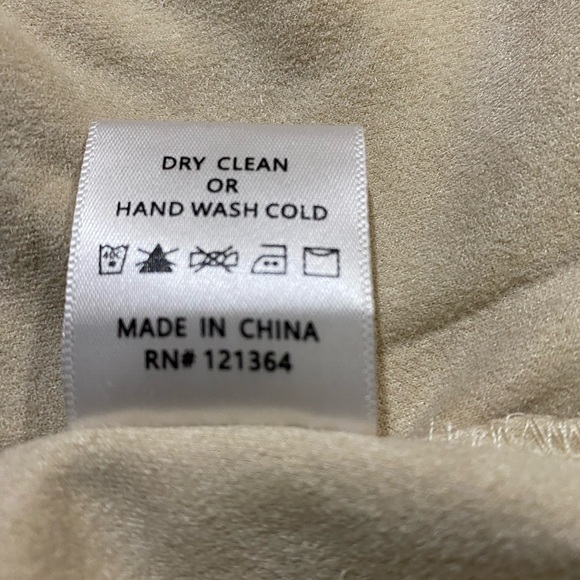 Vocal Triple Tier Fringe Adjustable Strap Faux Suede Camisole Studded Neckline - Picture 8 of 12